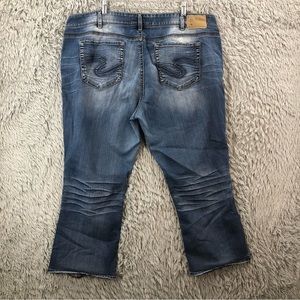 Silver Jeans Suki Womens Size 24 Mid Bootcut Denim Jeans